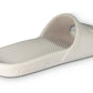 AHBUFFETT Comfort Slides Unisex Non Slip with Arch Support -White