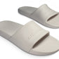 AHBUFFETT Comfort Slides Unisex Non Slip with Arch Support -White