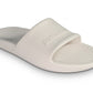 AHBUFFETT Comfort Slides Unisex Non Slip with Arch Support -White